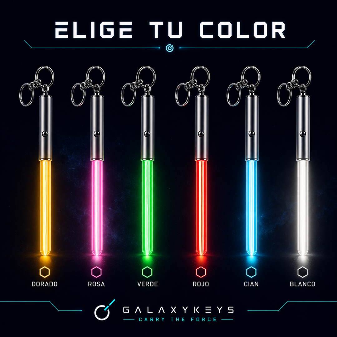 GalaxyKeys - Llavero Sable de Luz